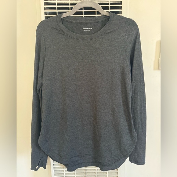 NWOT Athleta stretch long sleeve pull over - Picture 1 of 2